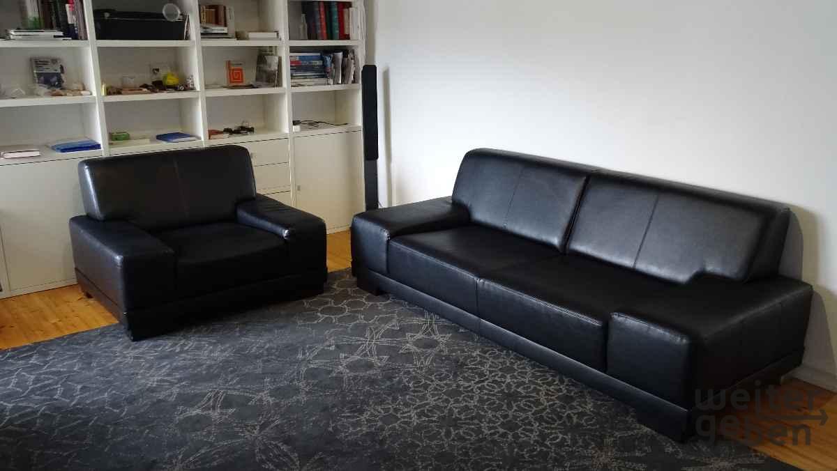3-er-Sofa plus 1-er-Sessel in Münster